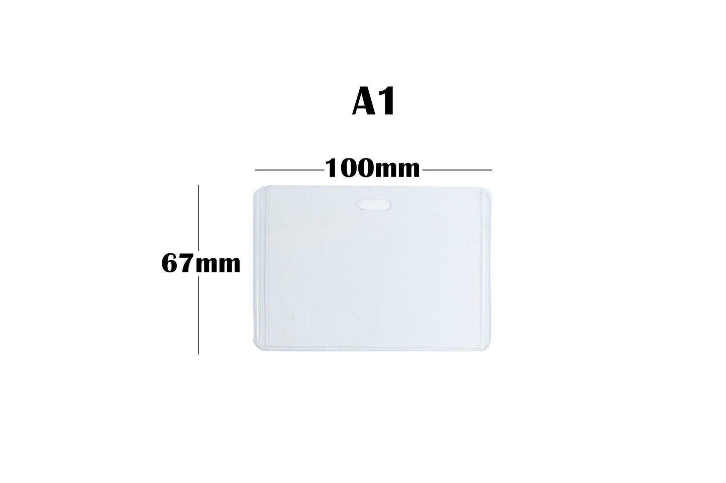 ID Card Plastic Holder