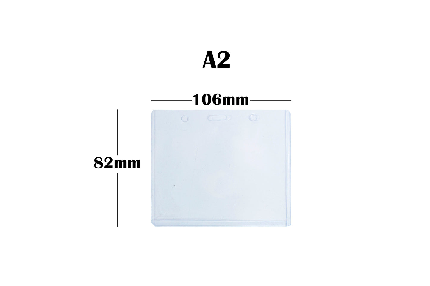 ID Card Plastic Holder
