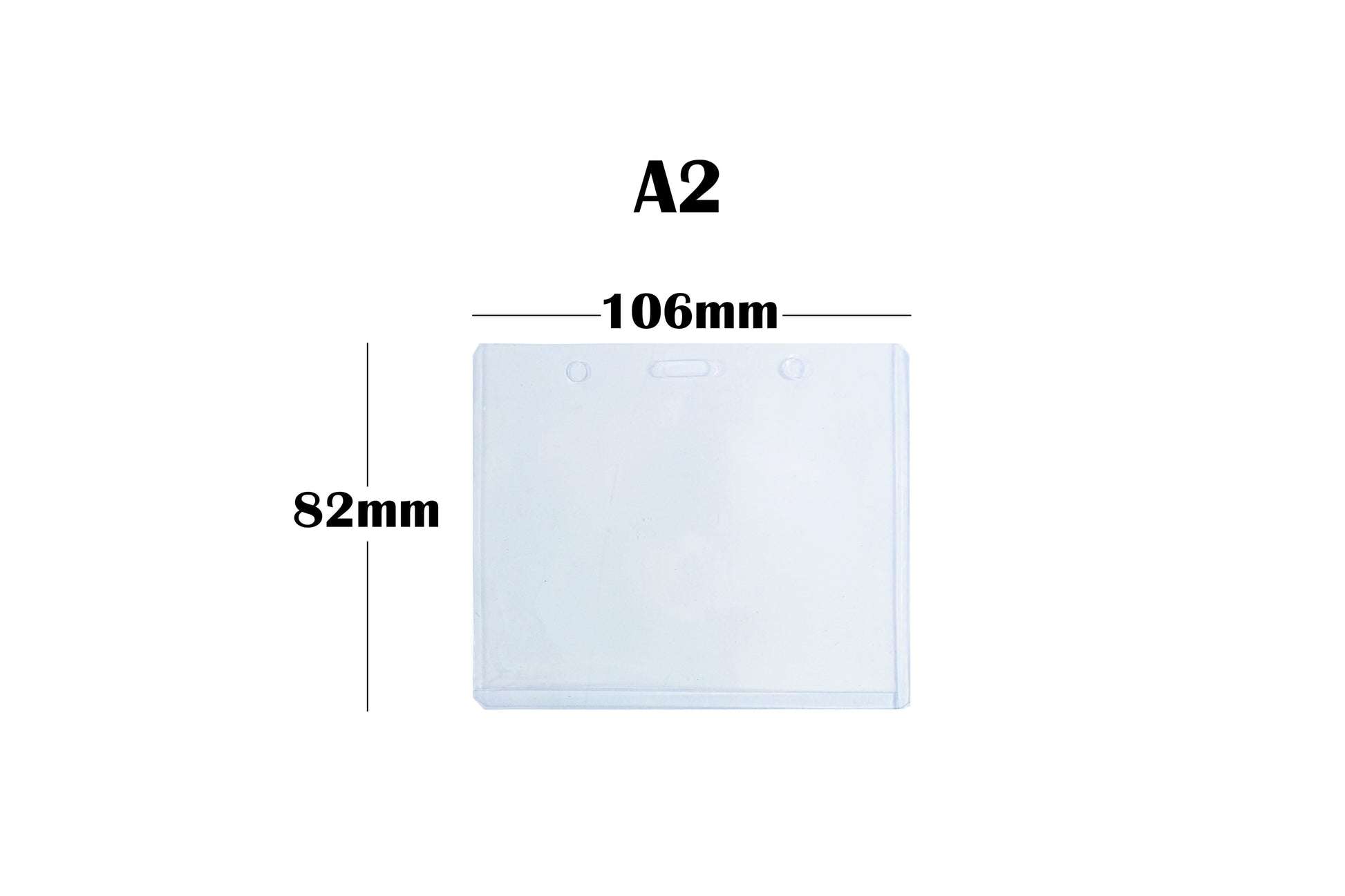 ID Card Plastic Holder