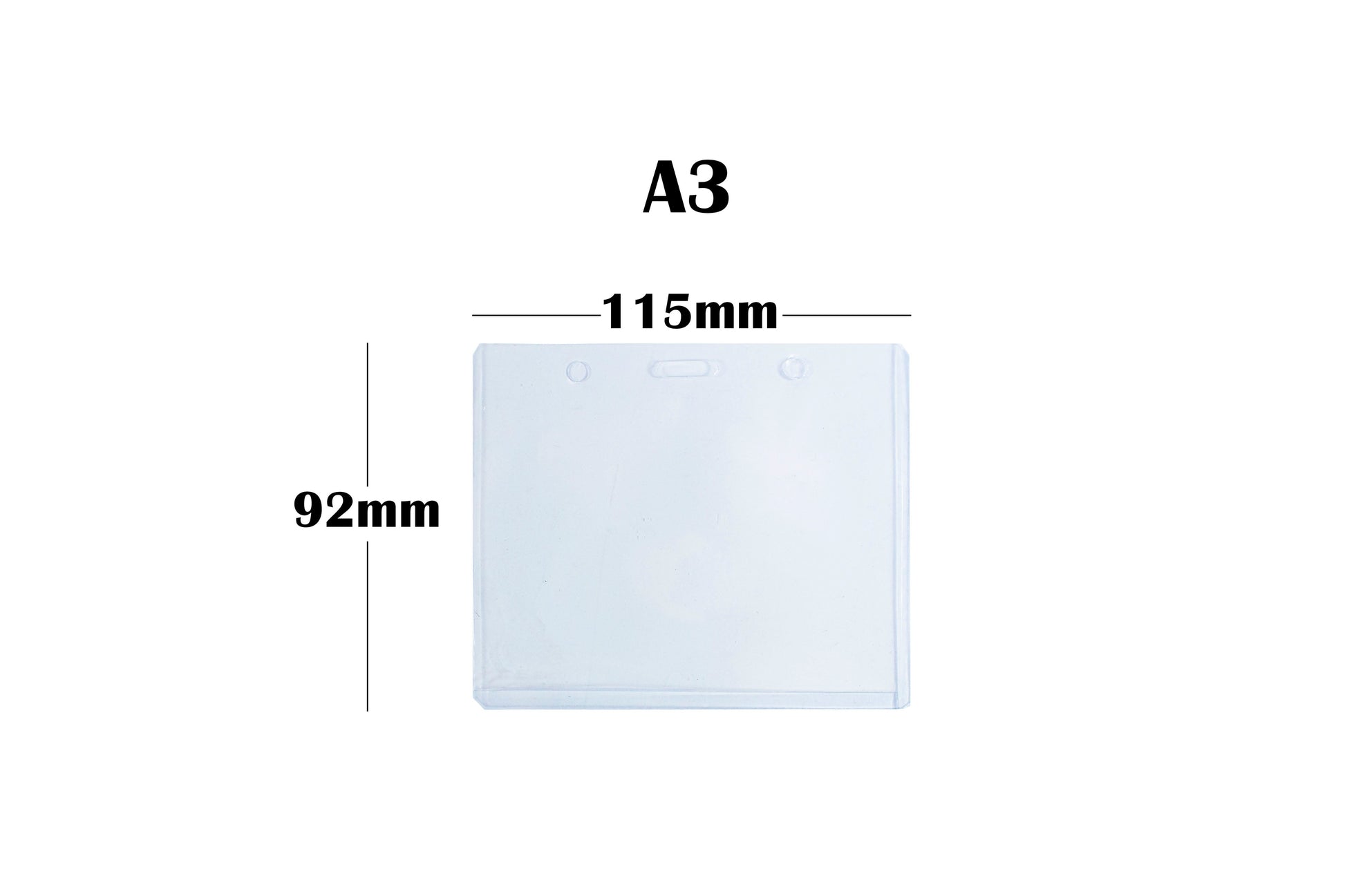 ID Card Plastic Holder