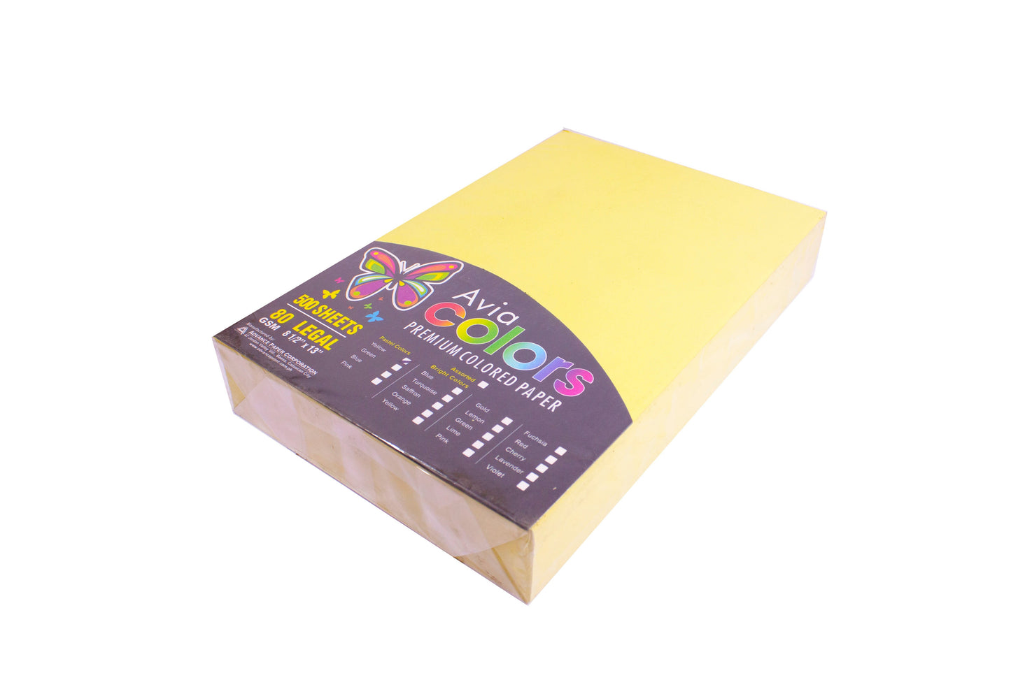 Avia Colored Pastel Paper 80gsm Long