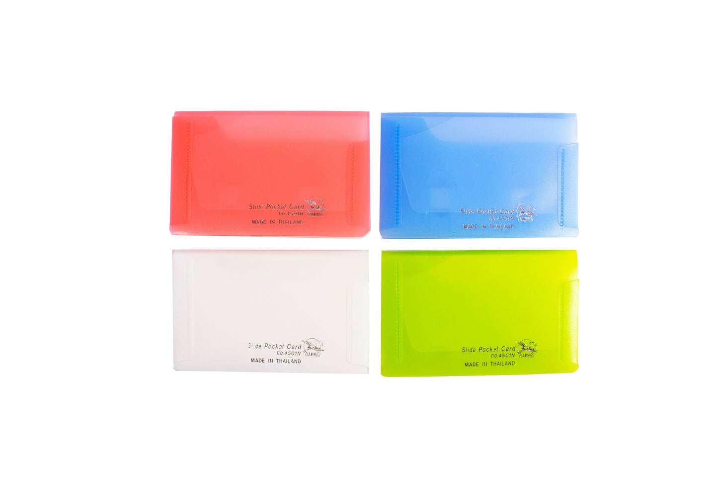 Flamingo Slide Pocket Card Holder 4501N