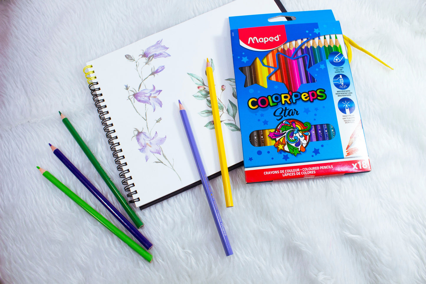 Maped Color'Peps Coloring Pencil 18C 832063 | Sold by 6s