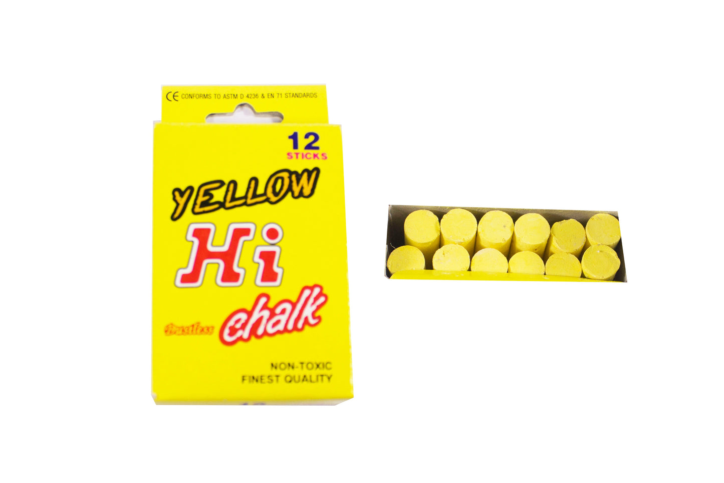 SQI Hi Chalk/Kid Art 12 pcs per box