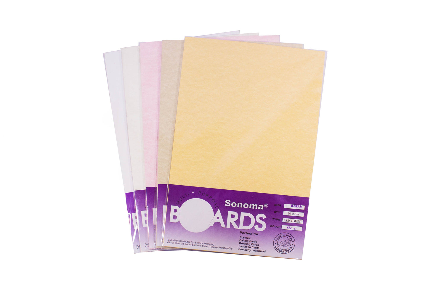 Sonoma Boards Parchment Paper 90gsm Long 100s | Sold by 10s