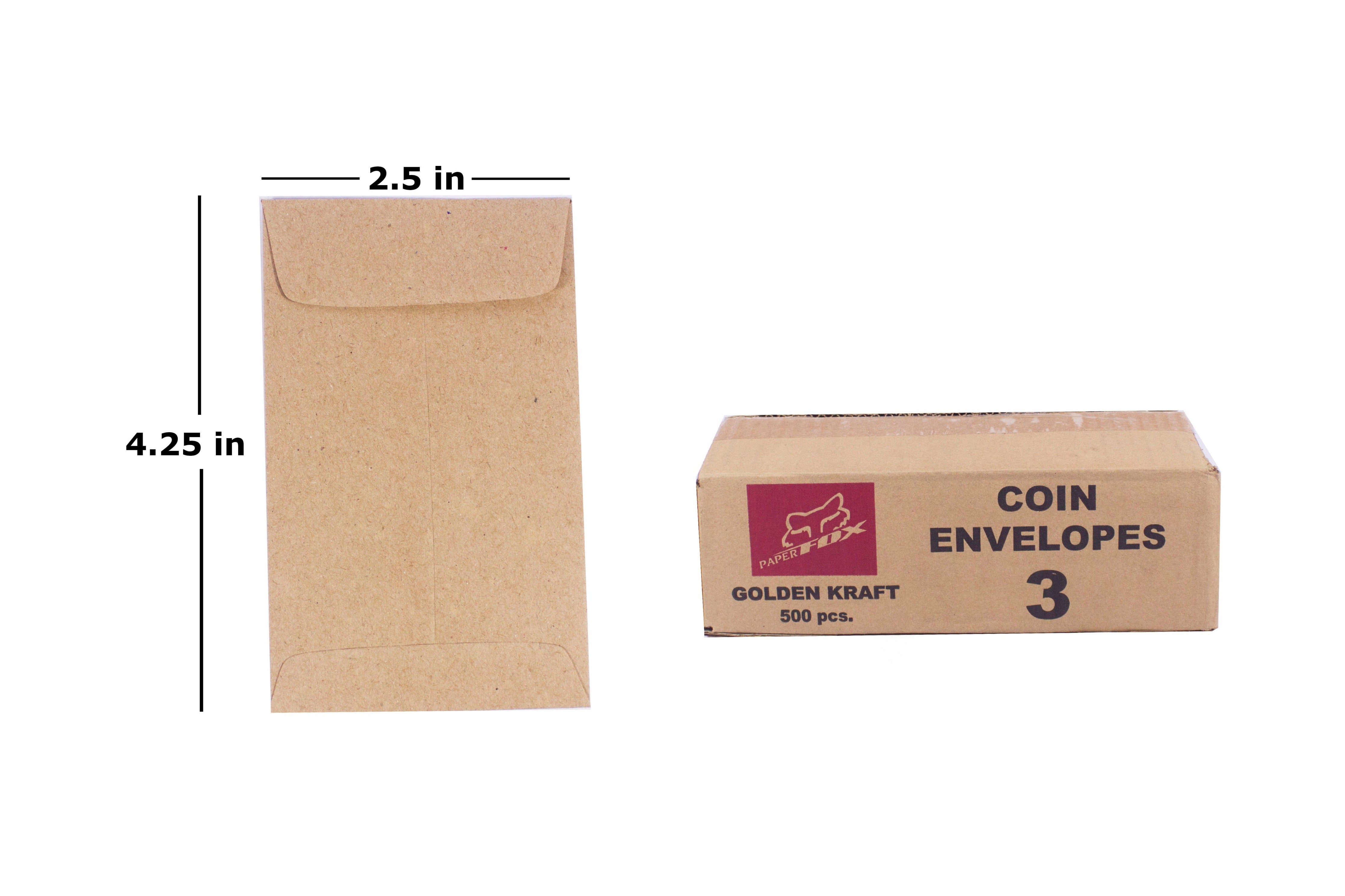 Coin Envelope 500pcs