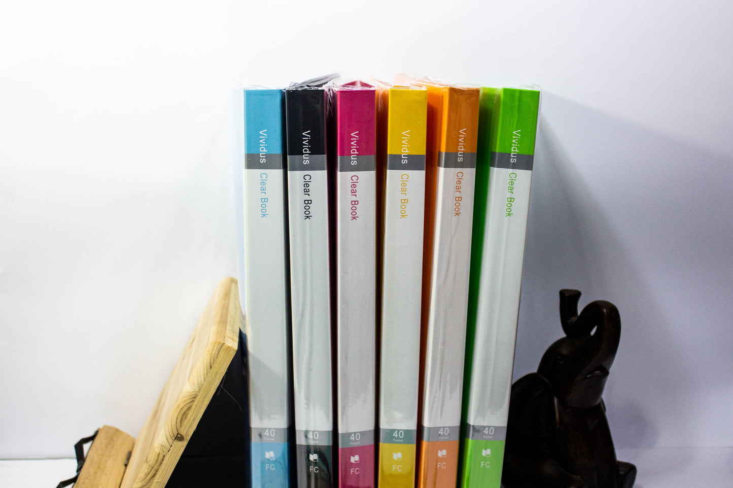clear book