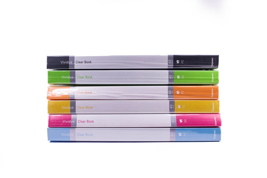 clear book