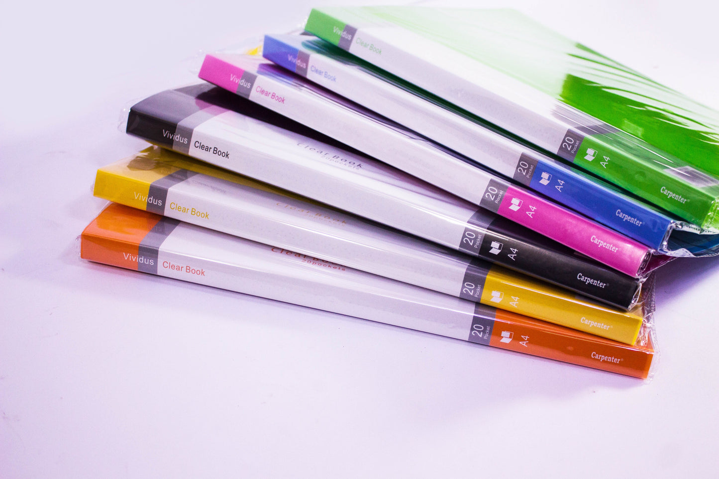 clear book