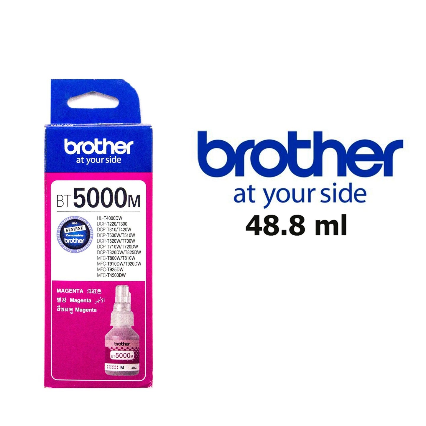 Brother Ink Refill BT5000 48.8ml Magenta
