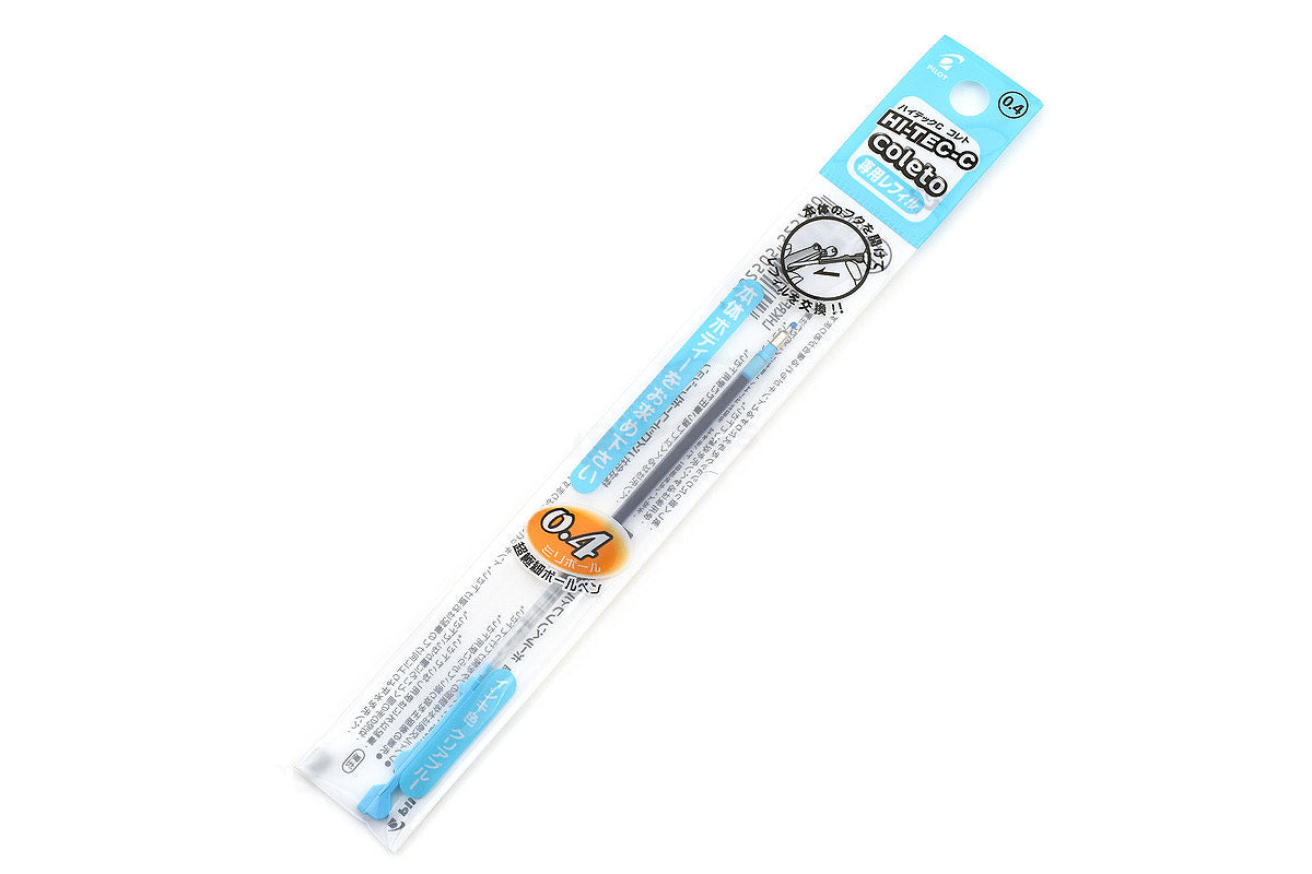 Pilot Hi-Tec-C Coleto pen Refill 0.4 mm
