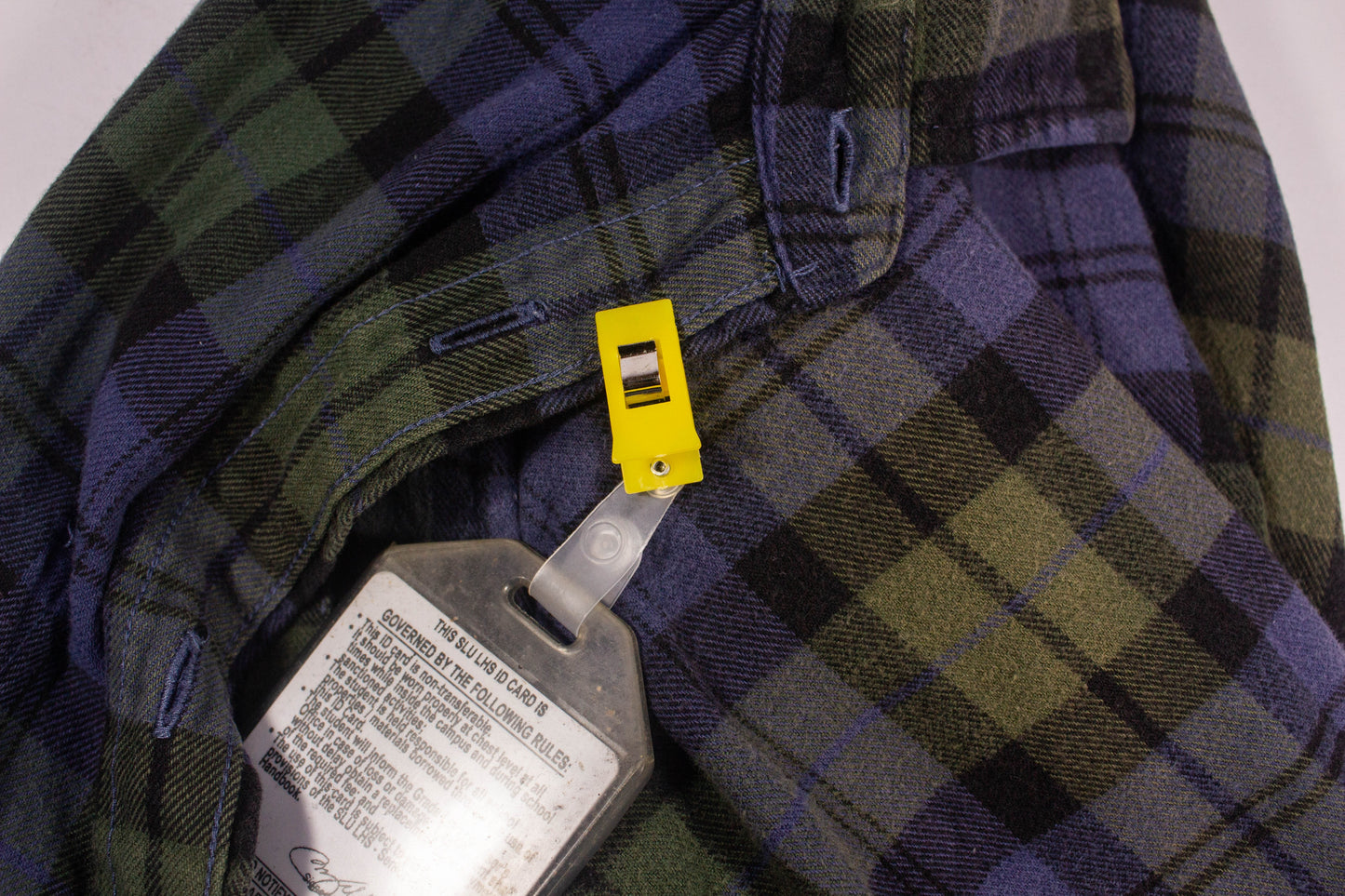 Plastic ID Clip