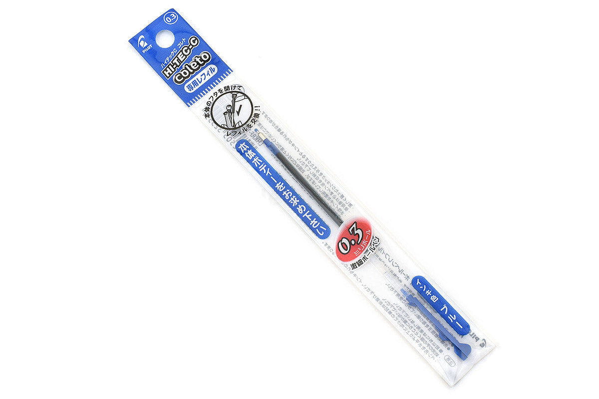 Pilot Hi-Tec-C Coleto Pen Refill 0.3mm