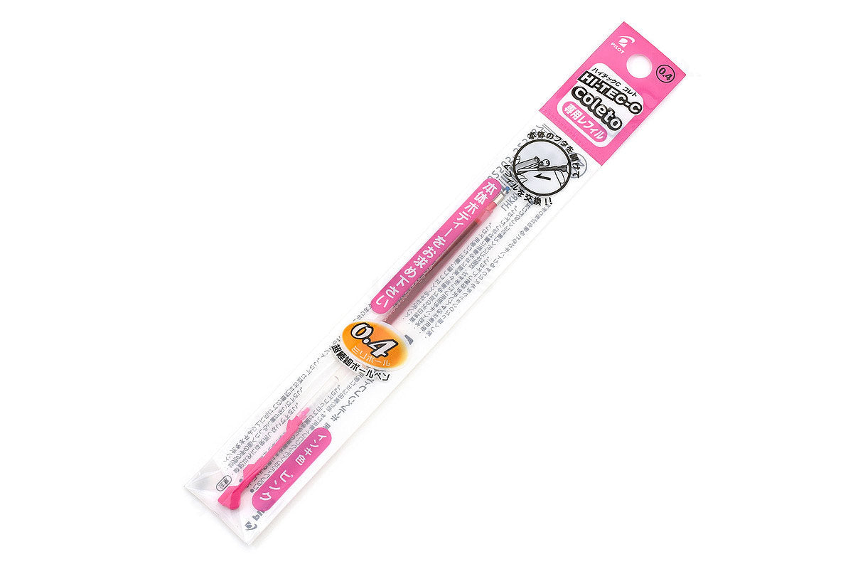 Pilot Hi-Tec-C Coleto pen Refill 0.4 mm