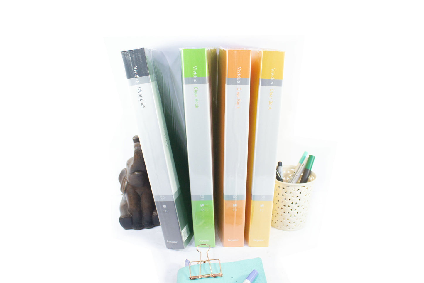 Carpenter Clear Book FC-60H 60 Pockets FC