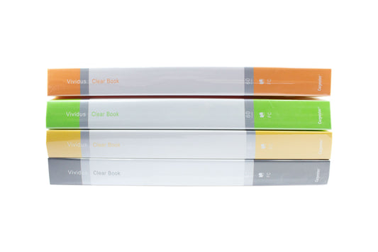clear book