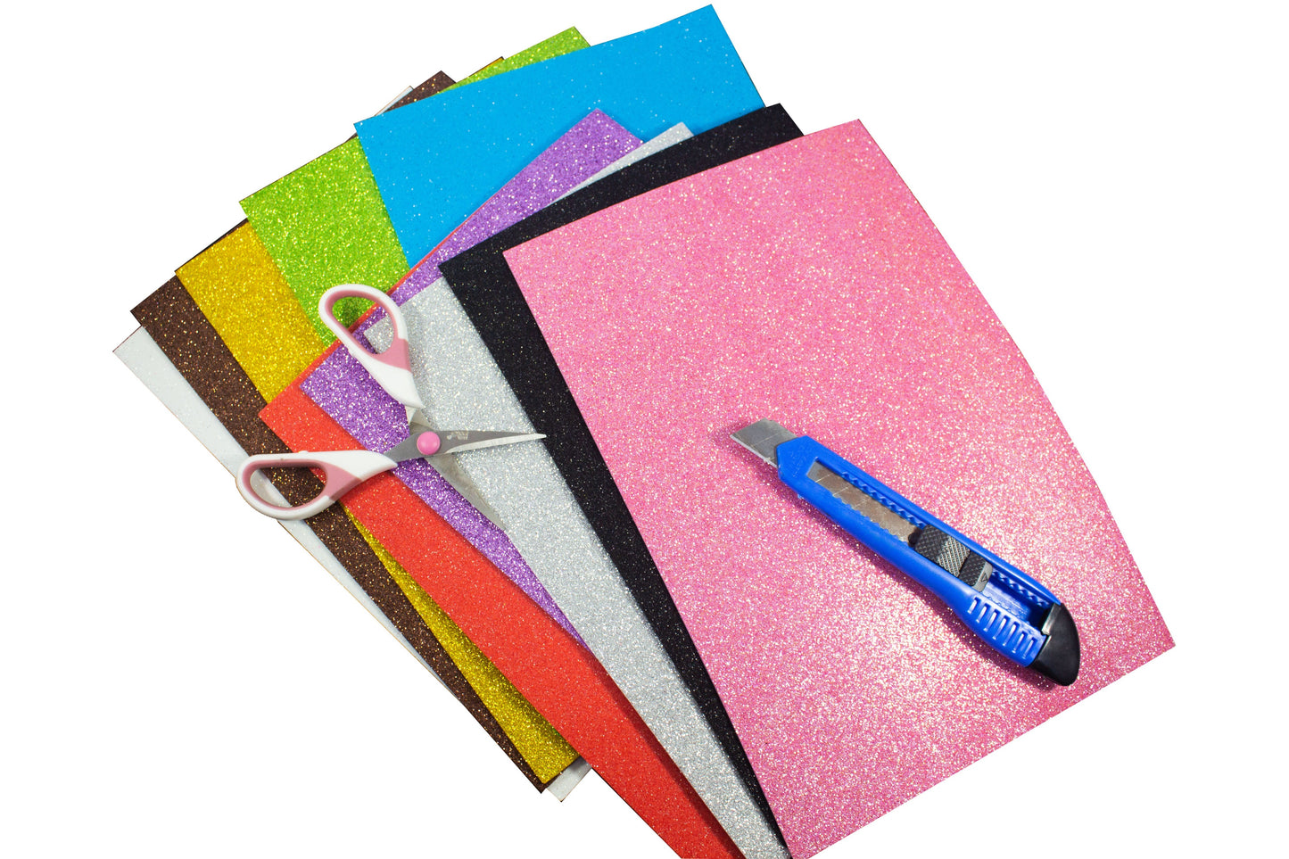 Glitter Foam Sheet without Sticker