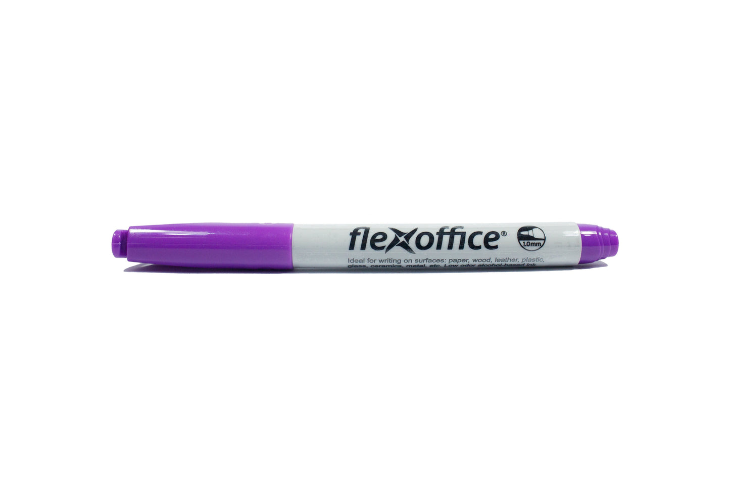FlexOffice Nero FO-PM02 Permanent Marker 1.0mm | Sold by 12s