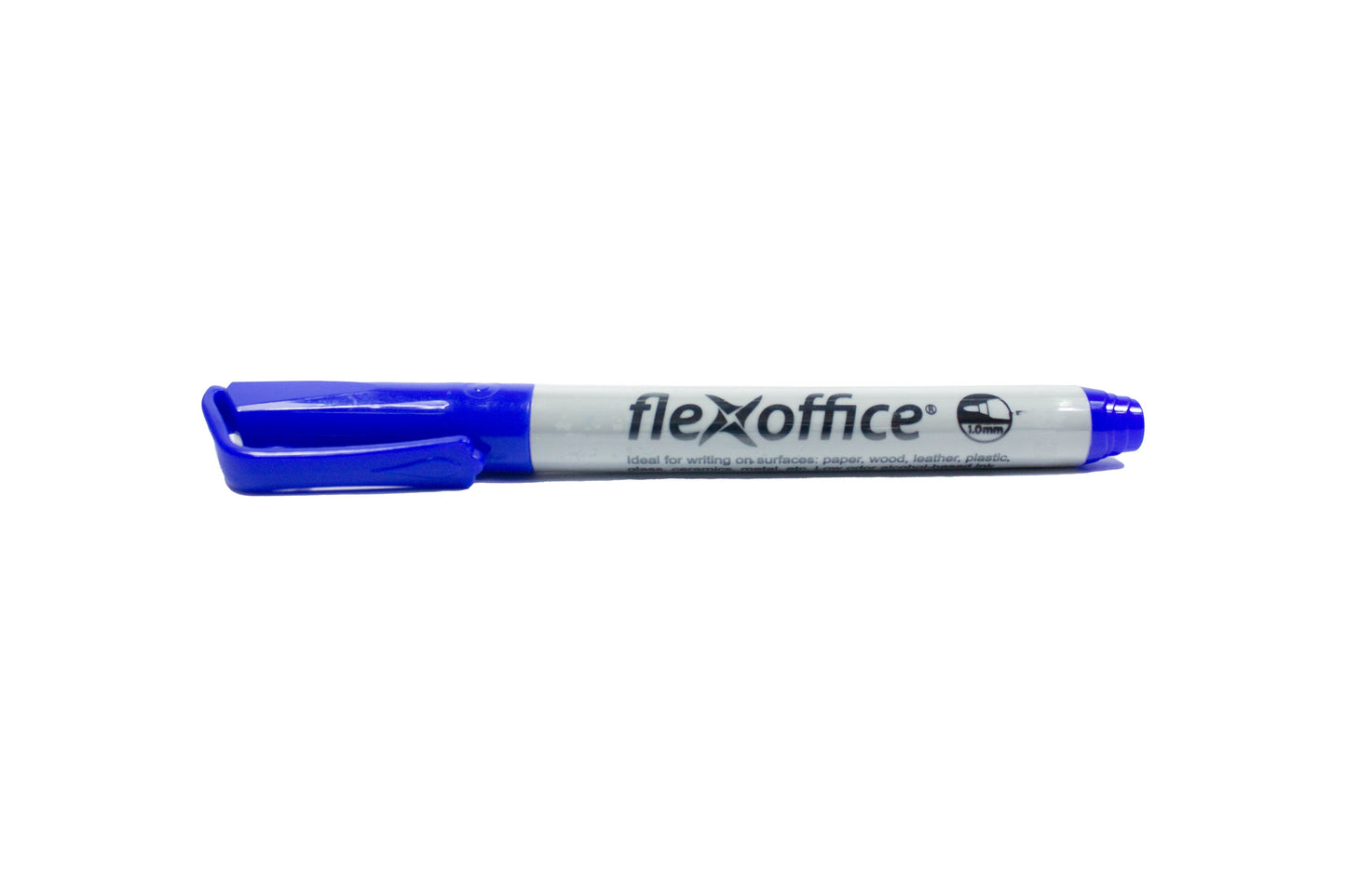 FlexOffice Nero FO-PM02 Permanent Marker 1.0mm | Sold by 12s