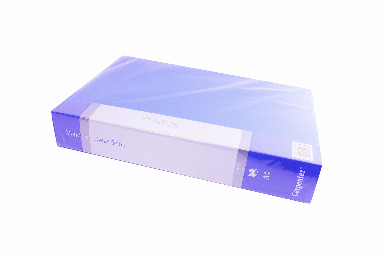 Carpenter Clear Book KT100H 100 Pockets A4