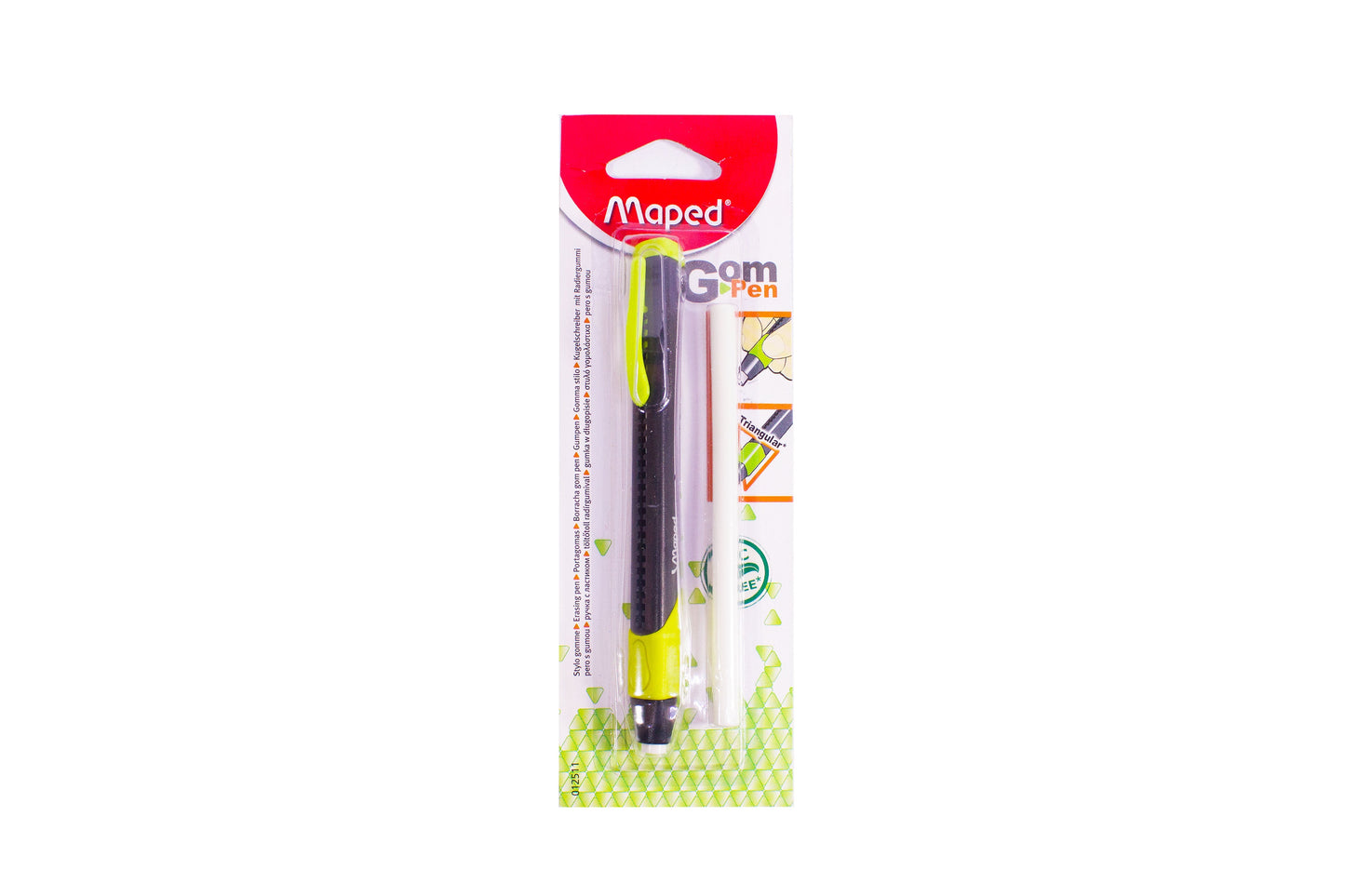 Retractable Click Eraser
