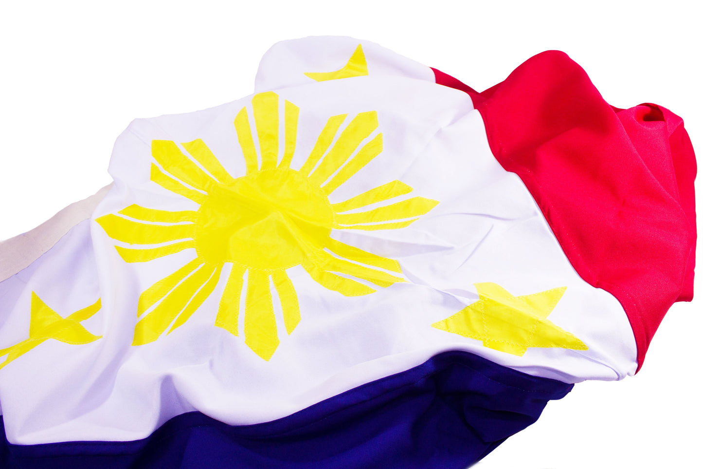 Philippine Flag With Grommets