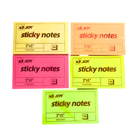 Joy Sticky Note 3x5in 100lvs | Per Pad