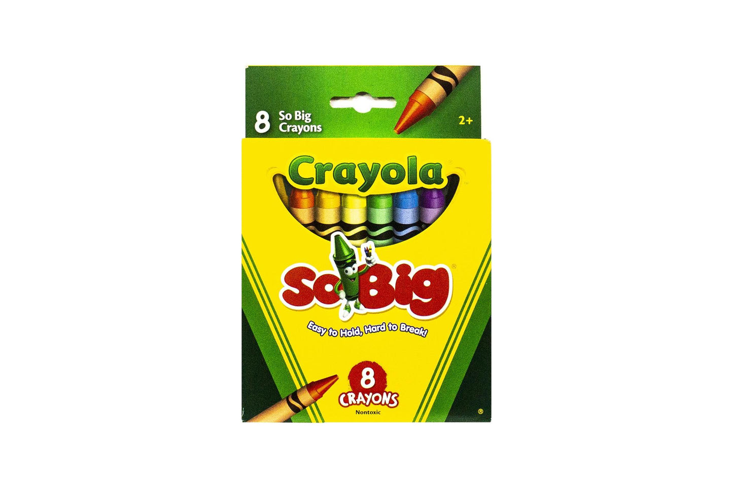 Crayola So Big Crayons 8 Colors | 1 Set