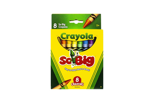 Crayola So Big Crayons 8 Colors | 1 Set