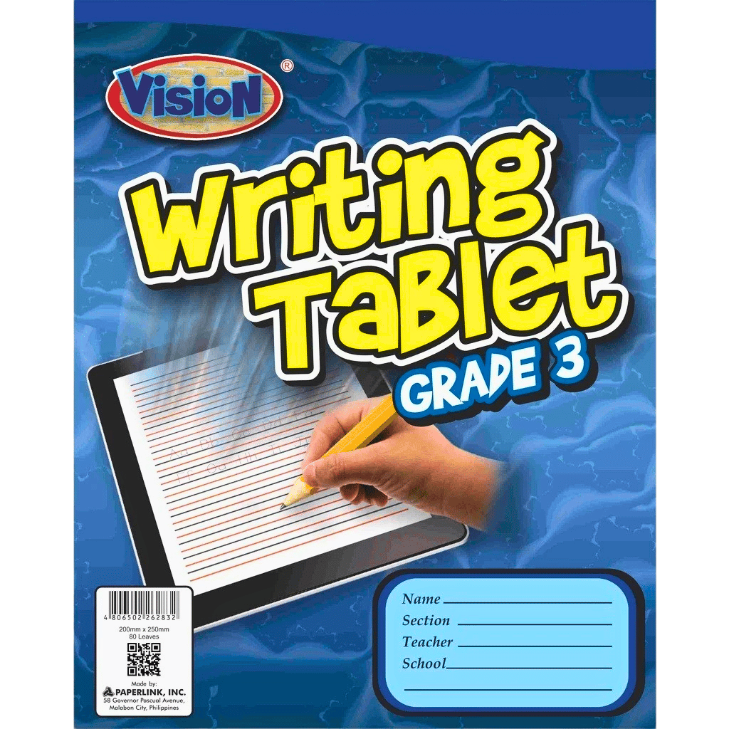 Vision Writing Tablet 80lvs | Per Pad