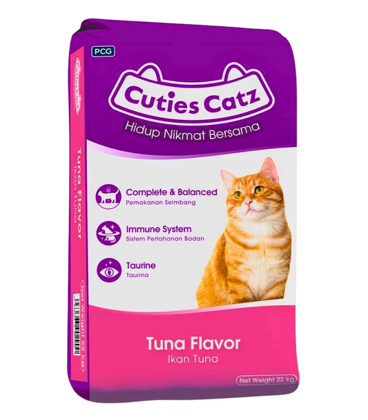 Cuties Cat Dry Food Tuna