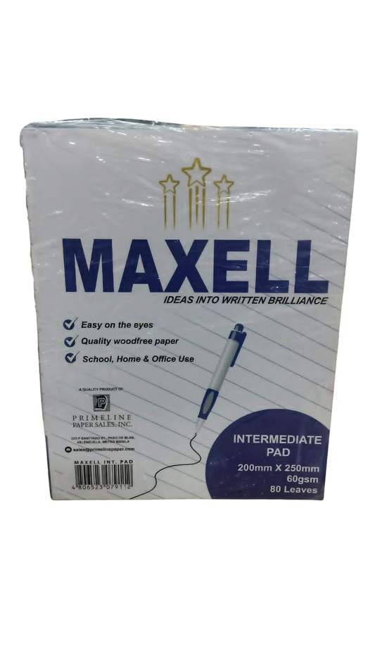 Maxell Intermediate Pad Paper