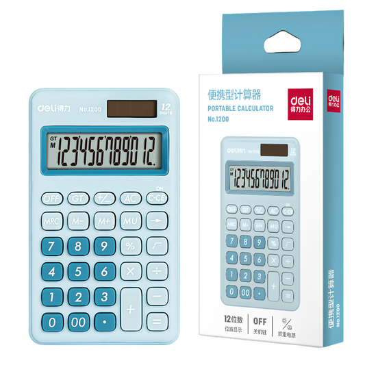 Deli Desktop Calculator No.TE1200 | Per Piece
