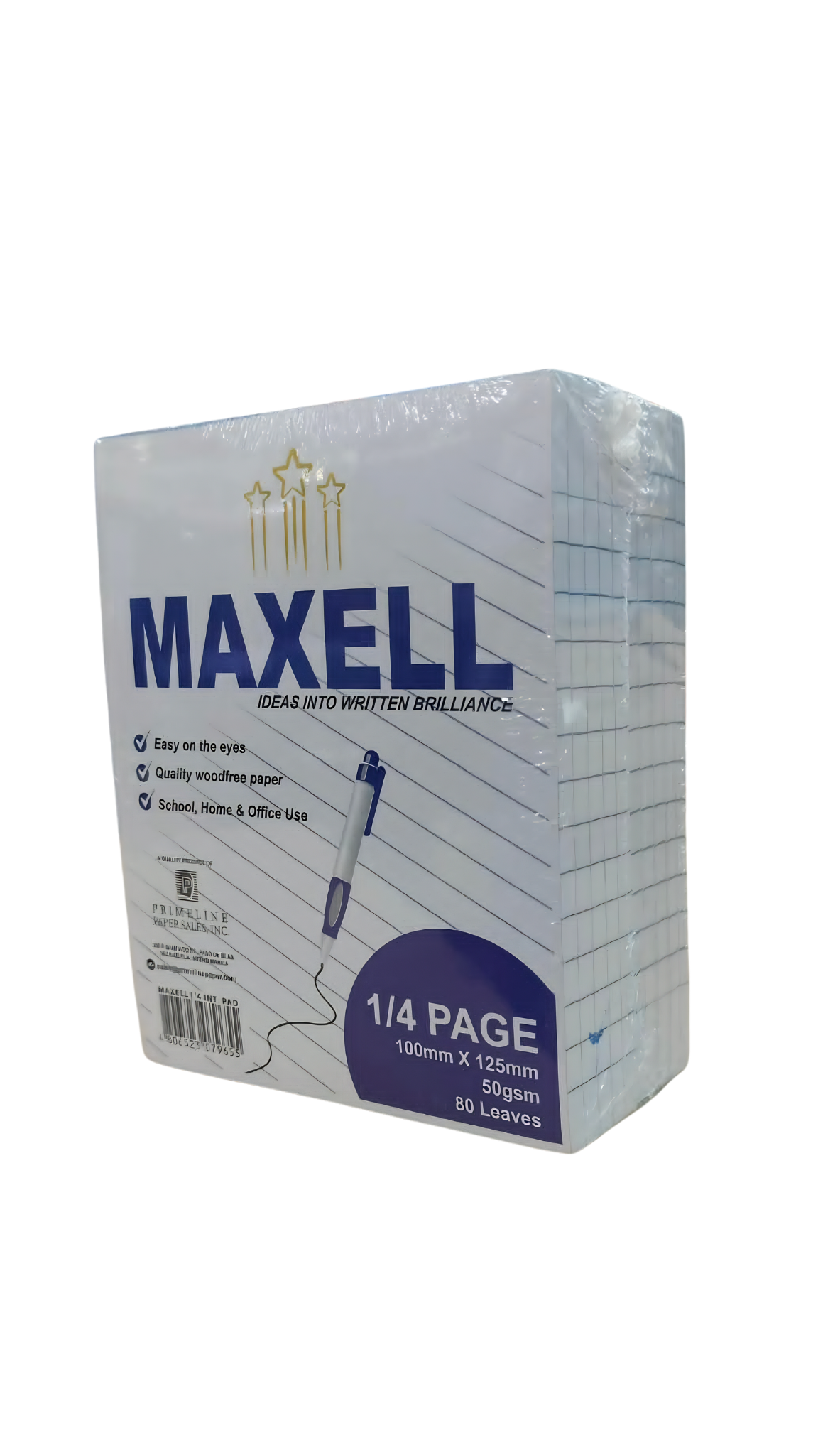 Maxell Quiz Pad 80lvs. 1/4 | 10s
