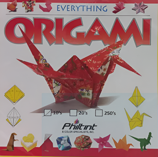 Philtint Origami Paper 9x9 (10sheets) | Per Pack