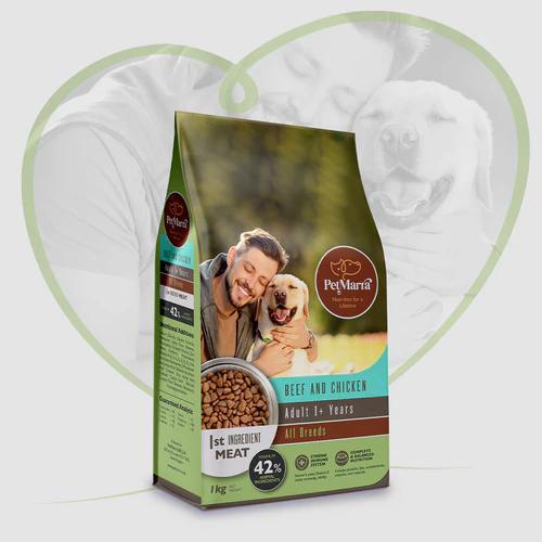 Pet Marra Puppy Dry Food Beef & Chicken 1kg