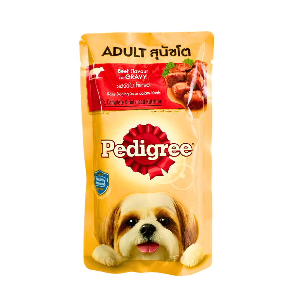 Pedigree Adult Pouch Wet Food 130g