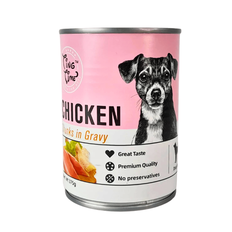 Ting Time Can Dog Food 375g