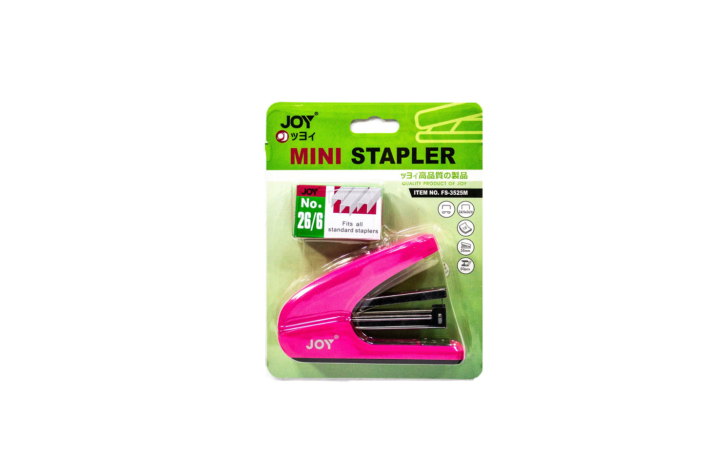 Joy Stapler with Staple Wire FS-3525M | Per Piece (Random Color)
