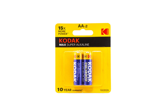 Kodak Max Alkaline Battery (2pcs)