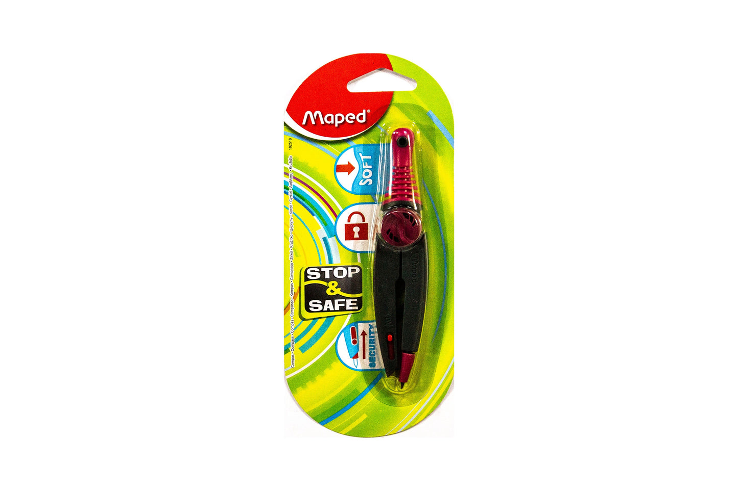 Maped Compass Stop & Safe No.192510 3inx7in
