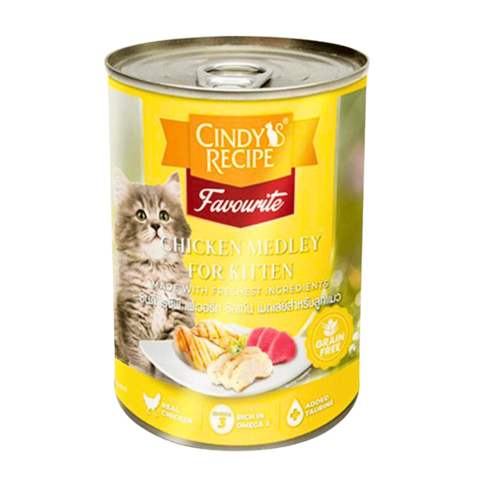 Cindy's Recipe Can Cat Food 400g