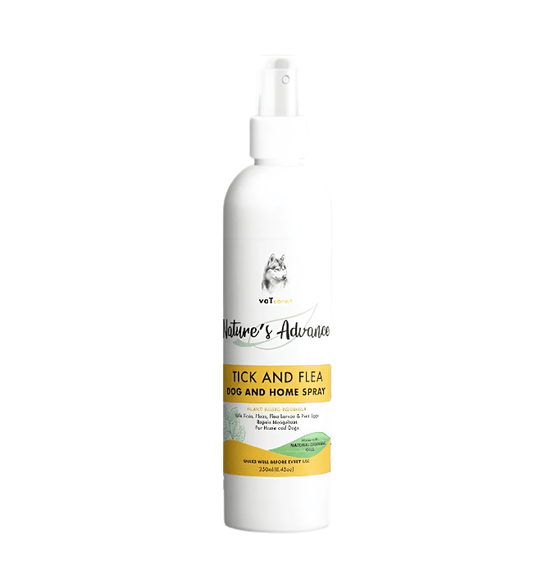 Vetcore Nature's Advance Tick & Flea Spray 250ml
