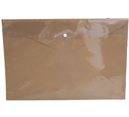 Brown Envelope w/ Plastic Envelope 9x12 | Per Piece