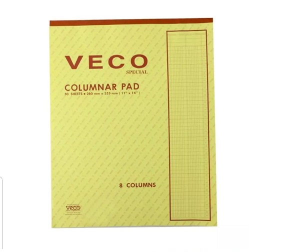 Veco Columnar Pad 8col | Per Pad