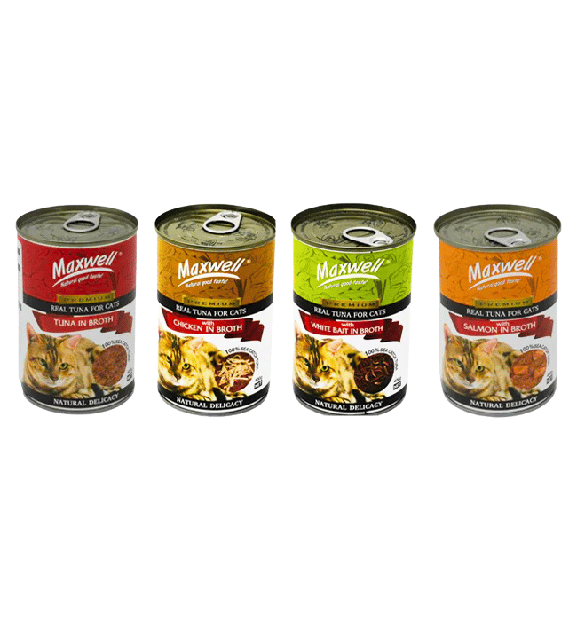 Maxwell Cat Food in Broth 400g