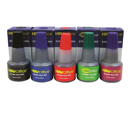 HBW Stamp Pad Ink 30ml | Per Piece