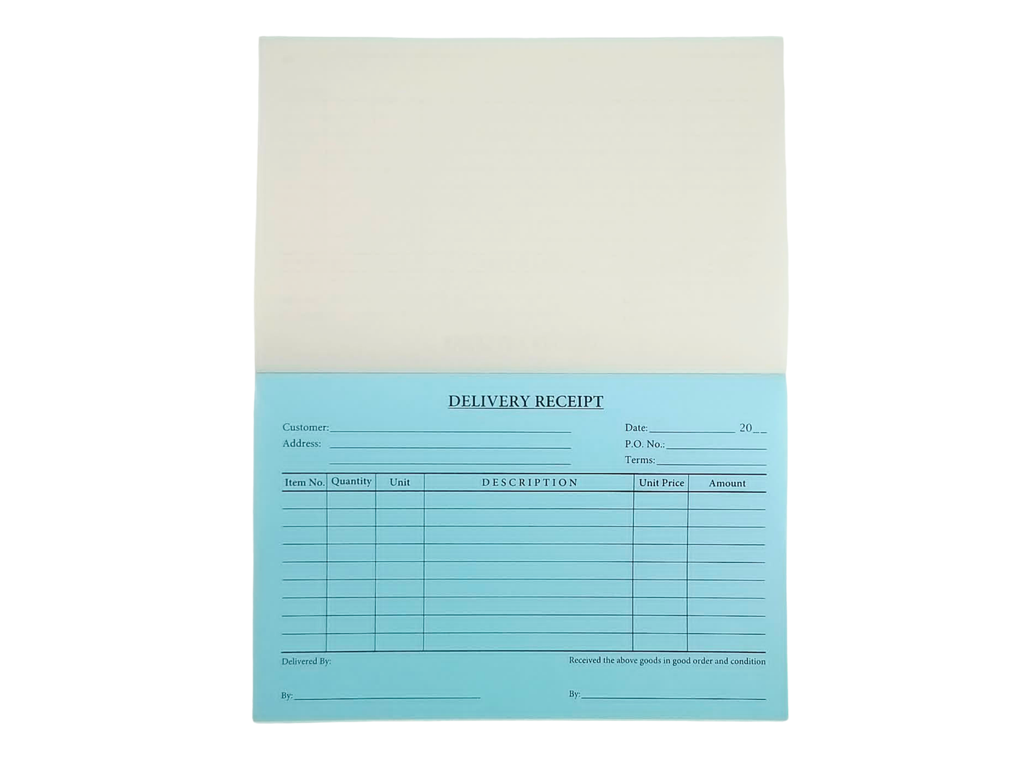 Receipt - Delivery 2ply 5.25x8.25in | Per Piece
