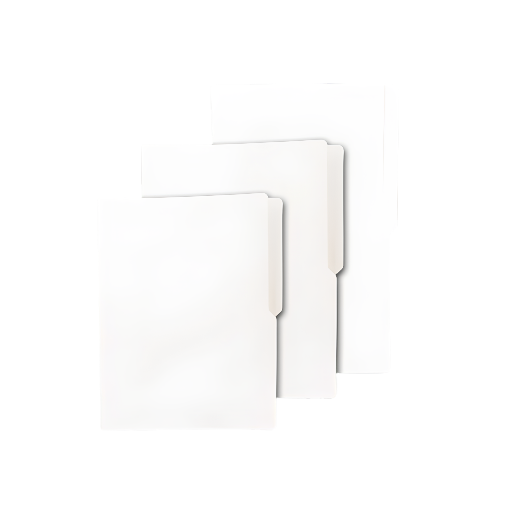 White Folder 100s | Per Ream