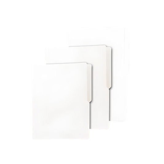White Folder 100s | Per Ream